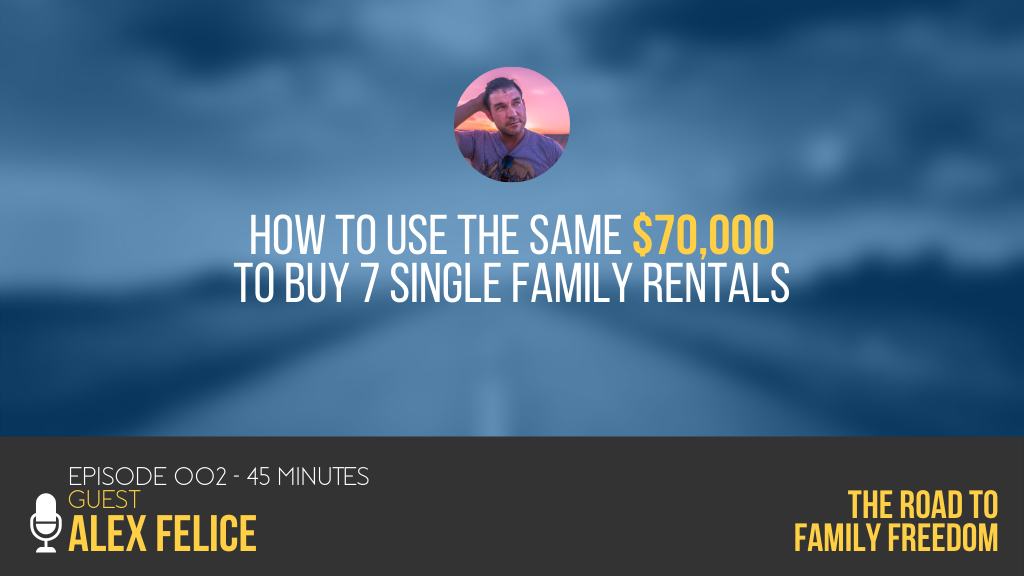 Alex Felice - How to Use the Same $70,000 to Buy 7 Single Family Rentals